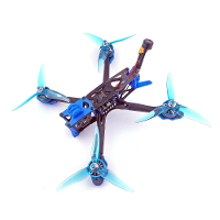 DarwinFPV Darwin240 JOHNNY 5 240mm wielbasis 5 inch freestyle RC FPV racendrone PNP met F4 FC 50A ESC 800mW VTX