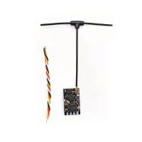 DarwinFPV ELRS 2.4GHz 100mW Telemetrie Nano Ontvanger CRSF Protocol met T antenne voor FPV vliegtuig RC drone
