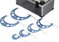 Dasqua 4111 8215 Schroefmaatset Met controlemaat 0   150 mm DIN 863