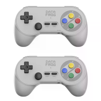 Data Frog PC07 2.4G Draadloze Dual Gaming Controller 32H Batterij Classics D Pad Arcade Game Controller voor PC Android