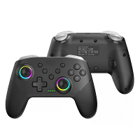 DATA FROG S80 Switch2 Draadloze Gamecontroller Bedrade bluetooth Gamepad met RGB Licht Ondersteuning Zes As Motion Turbo