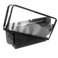 DATA FROG stofhoesje Stofdichte hoes Mesh stopper Anti kras sleeve compatibel met Nintendo Switch & OLED NS Switch Oplaa