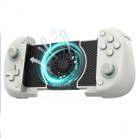 DATA FROG X3 Draadloze Bluetooth Game Controller met ingebouwde koelventilator Hall Joystick en Trigger Turbo functie Ui