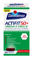 Davitamon Actifit 50+ Omega 3 Visolie Capsules