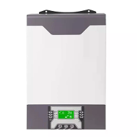 DAXTROMN Zonne inverter 5KW PV In 5000W 48V 80A Oplader Zonnecontroller Netgekoppeld / Off Grid Zonne inverter Parallel,