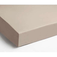 Day Dream Hoeslaken   Strijkvrij   90x220 cm   Taupe
