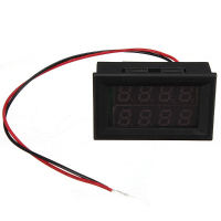 Dc 0.28 Inch 30v/100v 10a/100a Digital Voltmeter Ammeter Led Panel Amp Volt Gauge