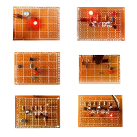 DC 3V 15V Doe het zelf Elektronisch Module Circuitbord Kit Opleidingskit voor Soldeercomponenten