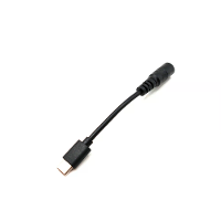 DC naar USB C adapterkabel 5,5 mm x 2,1 mm PD voeding converter compatibel met PTS100 TS101 soldeerbout USB C opladen