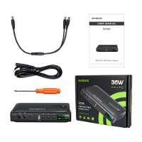 DC1036L DC UPS Ononderbroken Stroomvoorziening 36W Lithiumbatterij LED display Meerdere Spanninguitgangen Directe Vermog
