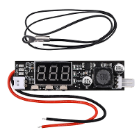 DC12V Besturingsmodule PWM 2 3 Draad Ventilator Temperatuurregelaar Snelheidsregelaar Display Module voor PC Ventilator/