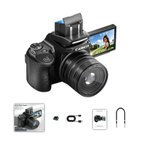 DC207 4K Digitale SLR Camera 16MP 28x Digitale Zoomez is Dual scherm Taille niveau zoeker Vlogging Camera Auto Focus 480
