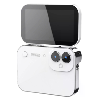 DC28S 12MP Flip Touchscreen Digitale Camera 4K HD video 180° Kantelselfiescherm 120° Groothoek 16x Zoom 3600mAh Accu voo