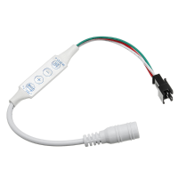 Dc5 24v 3 Keys Mini Pixel Controller For Led W2811 W2812 Strip Light