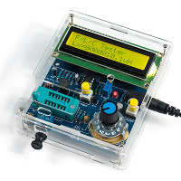 DC5V Transistor Tester Weerstand Capaciteitsmeter Tester Digitale Frequentiemeter Multifunctionele Meet Elektronische DI