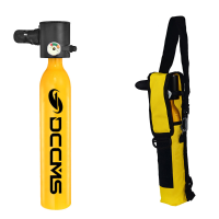 DCCMS 0.5L Mini Scuba Tank voor Recreatief Duiken Scuba Cilinder Zuurstof Tank Ondersteuning 5 10 Minuten Duiken voor On