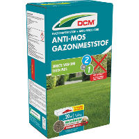 DCM Anti mos Gazonmeststof 1,5 kg meststof Tot 20 m²