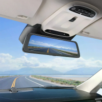 DDPAI E3 10 Inch achteruitkijkspiegel dashcam touchscreen dual 2K 1440P voor 1080P achter rijcamera nachtzicht wifi stem
