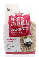 De Halm Krokante Muesli Kokos Hazelnoot Biologisch