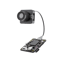 De RunCam Split H ondersteunt 1080P opname en HDMI uitvoer. De camera is voorzien van een ingebouwde microfoon en wordt