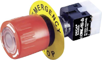 DECA ADA16E6 R11 A1KR Noodstopschakelaar 250 V/AC 5 A 2x NC, 2x NO IP65 1 stuk(s)