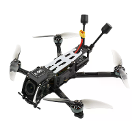 DeepSpace ROC 4 DC HD O4 PRO / Analoge 4S 4 Inch Lange Bereik GPS RC FPV Racing Drone PNP BNF met F722 40A AIO 1404 3000