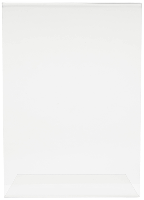 Deflecto 47601 Classic Image® Tafelstatief Voor papierformaat: DIN A3 staand Transparant 6 stuks/pak 6 stuk(s)