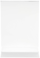 Deflecto 48001 Classic Image® Tafelstatief Voor papierformaat: DIN A3 staand Transparant 6 stuks/pak 6 stuk(s)