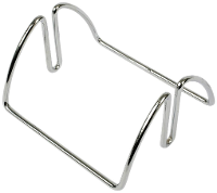 Deflecto 68145 Voet voor tafelstandaard Chroom 1 stuk(s)