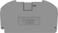 Degson D DS16 01P 11 00A(H) Afsluittussenplaat Grijs 1 stuk(s)