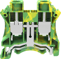 Degson DC16 PE 01P 1C 00A(H) Aardingsklem Schroefklem Groen, Geel 1 stuk(s)