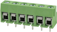 Degson DG126 5.0 02P 14 00AH 1 Klemschroefblok 2 mm² Aantal polen 2 Groen 1 stuk(s)