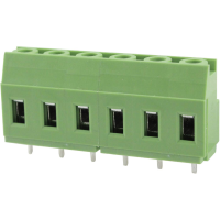 Degson DG129 7.62 03P 14 00AH Klemschroefblok 3.31 Mm² Aantal polen 3 Groen 1 stuk(s)