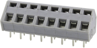 Degson DG245 5.0 06P 11 00AH 1 Veerkrachtklemblok 3.31 Mm² Aantal polen 6 Grijs 1 stuk(s)