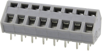 Degson DG245 5.0 08P 11 00AH 1 Veerkrachtklemblok 3.31 Mm² Aantal polen 8 Grijs 1 stuk(s)