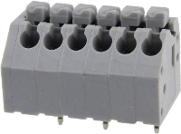 Degson DG250 3.5 12P 11 00AH 1 Veerkrachtklemblok 0.82 Mm² Aantal polen 12 Grijs 1 stuk(s)