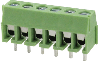 Degson DG350 3.5 03P 14 00AH 1 Klemschroefblok 2 mm² Aantal polen 3 Groen 1 stuk(s)