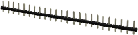 Degson Male header (standaard) Aantal rijen: 1 Aantal polen per rij: 24 DG332J 5.0 24P 13 00AH 1 stuk(s)