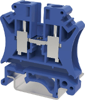 Degson PC6 01P 12 00AH 1 Doorgangsklem 8.2 Mm Schroeven Blauw 1 stuk(s)