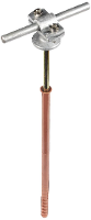 DEHN LH ZS 7.10 AB D10X240 STTZN ZG Kabelhouder 1 stuk(s)