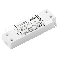 Dehner Elektronik SE 20 24VF (24VDC) LED transformator, LED driver Constante spanning 20 W 0.833 A 24 V/DC Geschikt voor meubels, Overbelastingsbescherming,