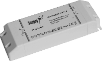 Dehner Elektronik SE150 12VL LED driver, LED transformator Constante spanning 150 W 11.0 A 12 V/DC Geschikt voor meubels, Overbelastingsbescherming, Niet