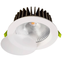 Deko Light 565010 COB 95 LED inbouwlamp Energielabel: G (A   G) COB LED LED vast ingebouwd 13 W Verkeerswit (RAL 9016)