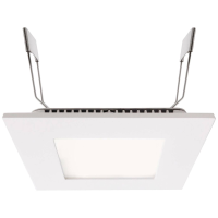 Deko Light 565154 LED Panel Square 8 LED inbouwlamp Energielabel: G (A   G) LED LED vast ingebouwd 7 W Signaalwit (RAL 9003)
