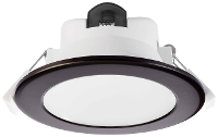 Deko Light 565363 Acrux 90 LED inbouwlamp Energielabel: F (A   G) SMD LED LED vast ingebouwd 8 W Verkeerswit (RAL 9016)