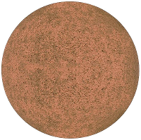 Deko Light 836963 Kugelleuchte Terracotta 80 Buiten decoverlichting Bol E27 Terracotta