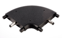 Deko Light 930191 Haakse verbinder Zwart