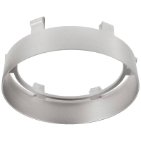 Deko Light 930365 Reflektor Ring Silber für Serie Nihal 230V railsysteemcomponenten Reflector 3 fasig Zilver