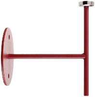 Deko Light 930621 Miriam Wandhouder Robijn rood