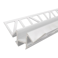 Deko Light 975375 EV 01 12 Tegel profiel Aluminium (b x h x d) 49 x 49 x 2500 mm 2.50 M